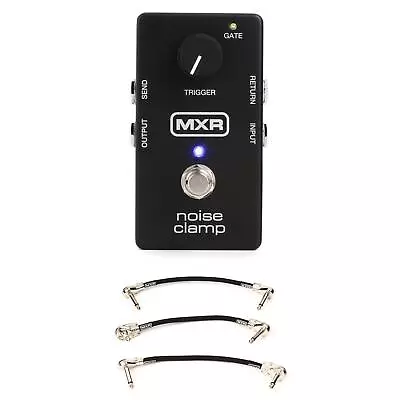 MXR M195 Noise Clamp Noise Reduction/Gate Pedal With Patch Cables • $128