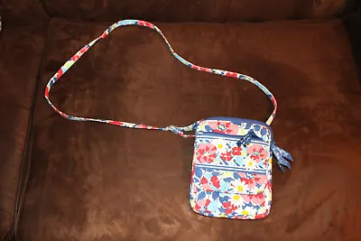 Vera Bradley Summer Cottage Mini Hipster Crossbody Bag • $10.99