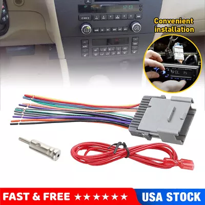 For Chevy Silverado 2003-2007 Car Stereo Radio Wiring Harness Adapter Connector • $10.99