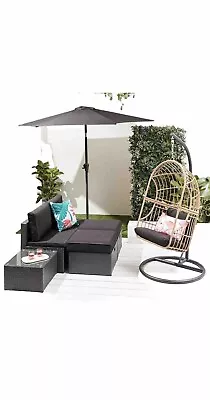 4 Piece Outdoor Lounge Set Outdoor/Indoor Garden Area Weatherproof • $299.95