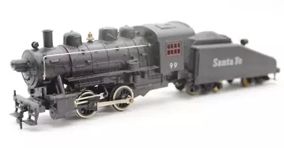 Vintage Mantua HO Scale 0-4-0 Santa Fe Steam Locomotive Engine  #99 W/ Tender • $36.79