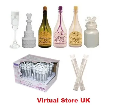 £1.98 • Buy Bubbles Wedding Reception Table Decorations Kids Party Favours Engagement Uk  