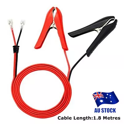 Wire Car Battery Clip Cable Alligator Clips Car Battery Test Lead Clips AU • $15.67
