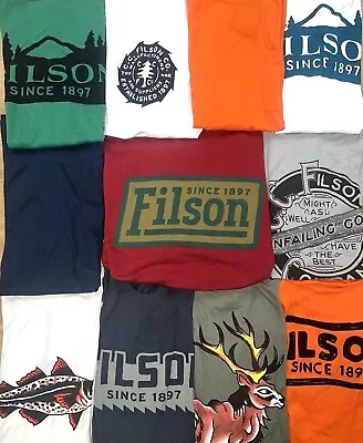 Filson Ranger Small T-Shirt Tee Soft Vintage Logo Retro Hunting S Fishing CC • $13.99