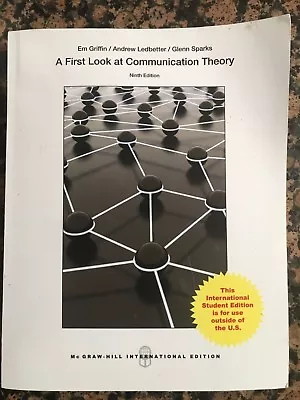 A First Look At Communication Theory ISBN 978-981-4577-16-8 INTERNATIONAL Vers • $19.99