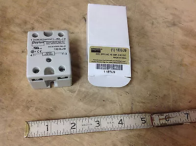 Dayton 1EGJ9 Solid State Relay  Input 3-32VDC Output 24-280VAC 40A. NEW • $25