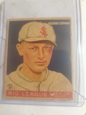 1933 Goudey. Dick Coffman. St Louis Browns Baseball. • $20