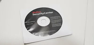 McAfee Security Center 2009 Expirée. Antique Version For Collection • $8.16