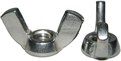 1/4-20 Wing Nuts Stainless Steel Grade 18-8 Quantity 25 • $16.27