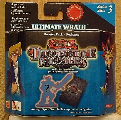 Yugioh Dungeon Dice Monsters Ultimate Wrath Series 3 Factory Sealed Box Vintage • £49.99