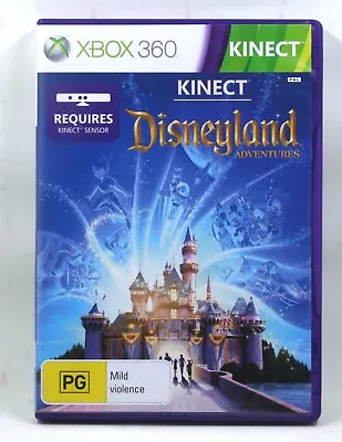 Disneyland Adventures. Kinect XBOX 360. Disney/Microsoft. As Per Pictures • $9.95