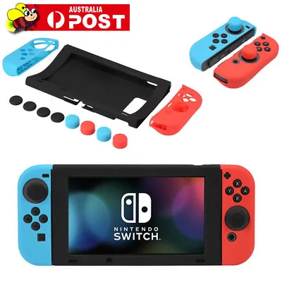 Silicone Case Cover Protective Cap For Nintendo Switch Gamepad Joysticks Console • $6.95