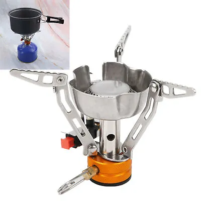Mini Camping Oven Mini Gas Stove Durable High‑quality Practical Stainless Steel • £12.40