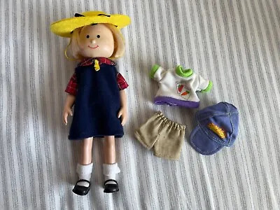 Madeline And Friends Nicole 8  Posable Doll Eden 1998 Rare Vintage With Hat • $65