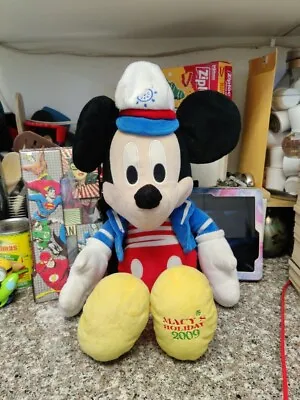 Macys 2009 Disney Talking 20  Mickey Mouse Plush Sailor Holiday Edition Stuffed • $6