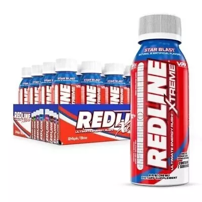 VPX Redline Xtreme Star Blast Energy Drink 24 PACK 8 Fl Oz • $179.99