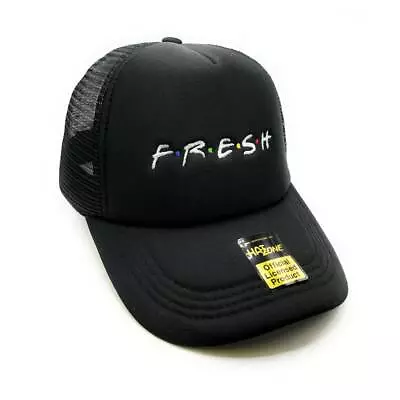 Fresh Mesh Trucker Snapback (Black) • $12.95