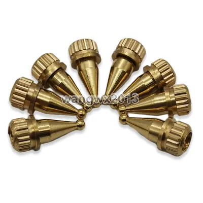 8PCS M8x27.5 Copper Speaker Spike Isolation Spike Stand Foot Speaker Cone Spikes • $9.98