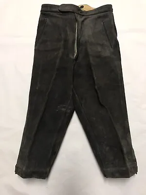 $38.95 • Buy  Vintage Bergfreund German Lederhosen Leather Pants Breeches (#J10)