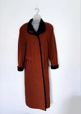 £179.99 • Buy Vintage Hamells Cashmere & Wool Victorian Riding Duster Military Tan Coat UK 14 