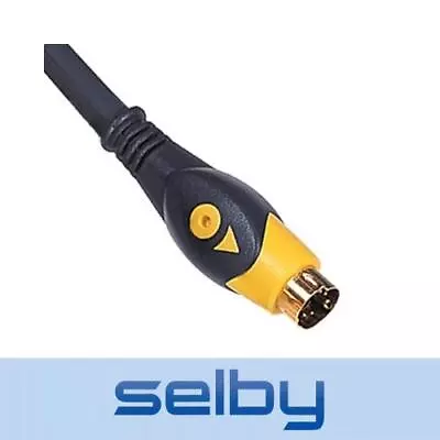 10m High Quality 6mm Thick SVHS S-Video Video Cable Gold Plated 75 Ohm Shielded • $30