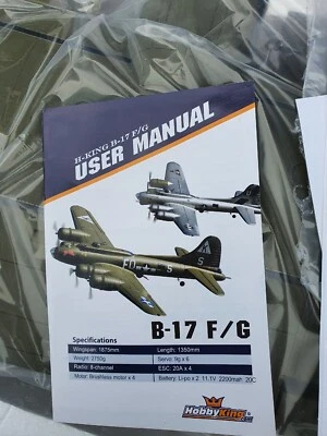 £225 • Buy Hobbyking 1875  B17 FLYING FORTRESS