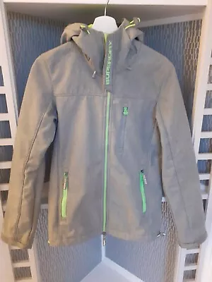 £20 • Buy Superdry Original Windtrekker Grey Hooded Jacket XS Men's, Suitable For Teen Boy