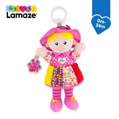Lamaze My Friend Emily 0m+ Tomy Baby Infant Plush Sensory Pushchair Toy New • £16.99