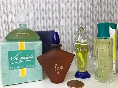 VTG Lot 4 YVES ROCHER *MINI* Perfumes Vie Privee8e JourNEBLINAFolies Saisons • $34.99