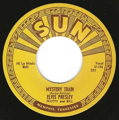 Elvis - Sun 210 - 1973 Repress - Mystery Train • $40