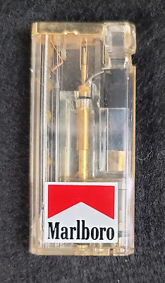 Vintage Marlboro Cigarette Advertising Lighter Translucent • $7