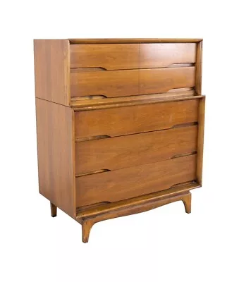 Kent Coffey Forum Mid Century Highboy Dresser • $1847