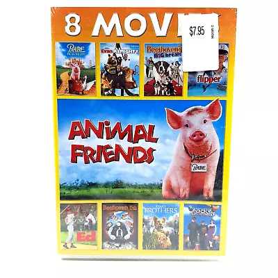 Animal Friends 8-Movie Collection (NEW DVD) Babe Pig In The City Evan Almighty • $8.16