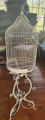 Beautiful Bird Cage On Pedestal • $20