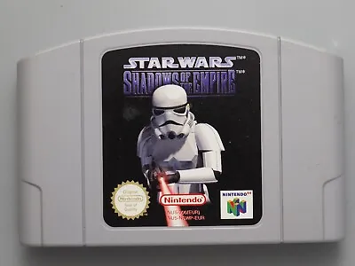 Star Wars: Shadows Of The Empire N64 PAL *100% ORIGINAL* CART ONLY Aust. Seller  • $29