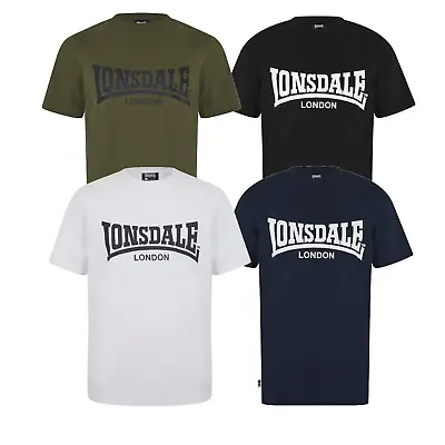 Mens Lonsdale Boxing Gym Essentials Tee T-Shirt • £11.95