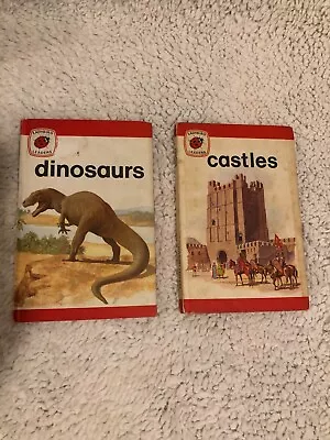 Ladybird Leaders Books Series 737 Dinosaurs Castles - Published 1974 • £3