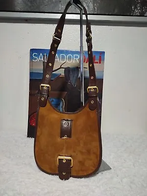 UGG Suede Leather & Shearling Brown Hobo Handbag • $85