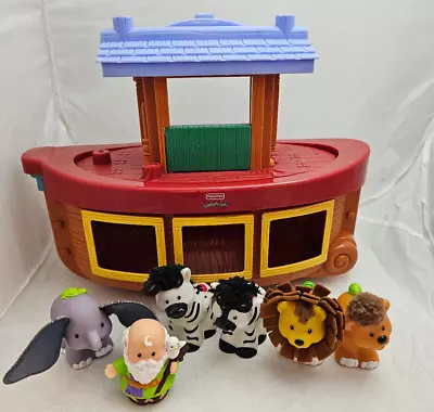 Fisher Price Little People Noah's Ark With Noah And 5 Animals • $20