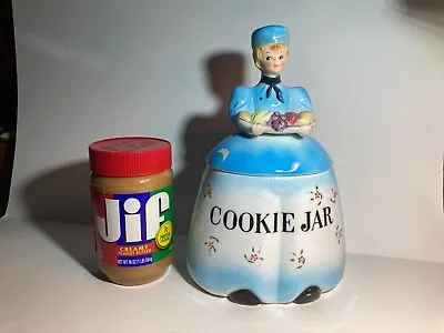 Vintage Dutch Girl Cookie Jar 1950s Dutch Kitchen 33/312 • $30