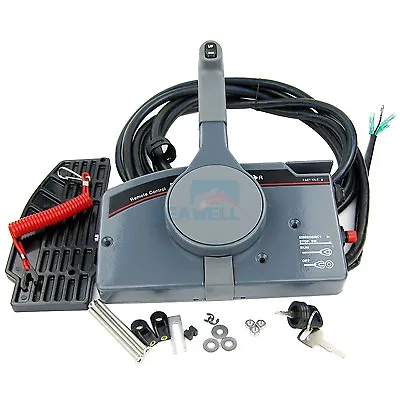 PUSH Throttle Outboard Remote Control Box 703 For Yamaha Side Mount 10 Pin Cable • $259.99