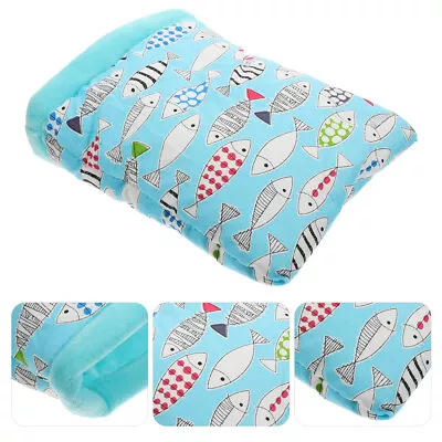  Hamster Sleeping Bag Cotton Guinea Pig Cage Accessories Warm Bed Christmas Pet • £7.45