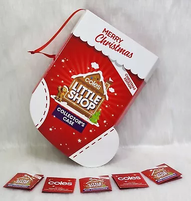 Coles Little Shop Mini Collectables Christmas Edition Full Complete Set • $25