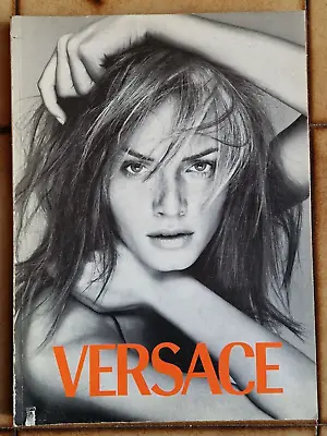 Valletta Madonna Naomi Linda Seymour Italian Catalog Versace Spring Summer 1996 • $299