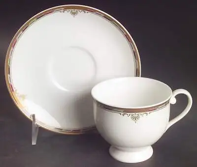 Mikasa Venetian Palace Cup & Saucer 400018 • $13.99