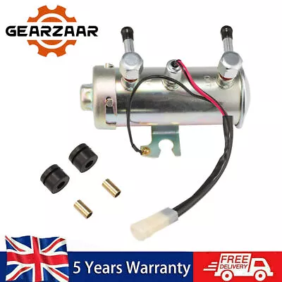 Electric Universal Petrol Diesel Fuel Pump Facet Red Top Style Self Priming 12v • £21.89