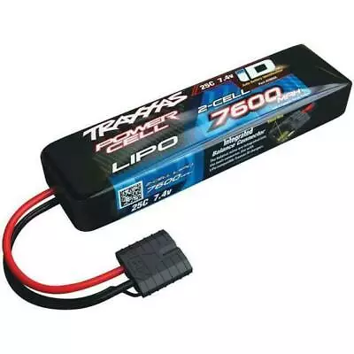 Traxxas 2869X - Power Cell 2S 7.4V LiPo Battery 25C 7600mAh ID Connector • $69.99