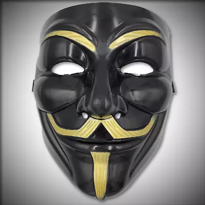 V Vendetta Guy Fawkes Anonymous Hacker Face Mask HalloweenCosplay Party Prop • $6.89