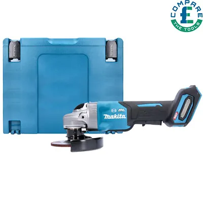 Makita GA013GZ01 40V Max XGT Brushless Paddle Switch 125mm Angle Grinder In Case • £226.60
