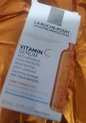 La Roche Posay Vitamin C Serum  Anty Wrinkle  1.0fl.oz Exp 04 2026 • $36